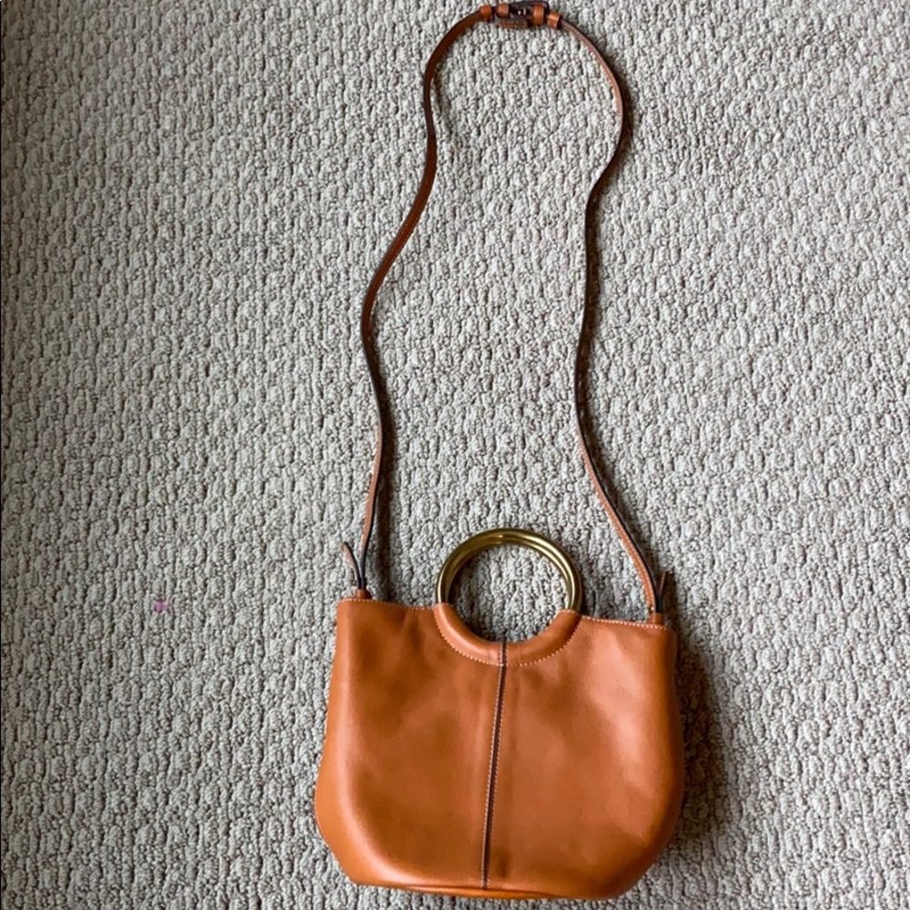 Jcrew leather crossbody bag